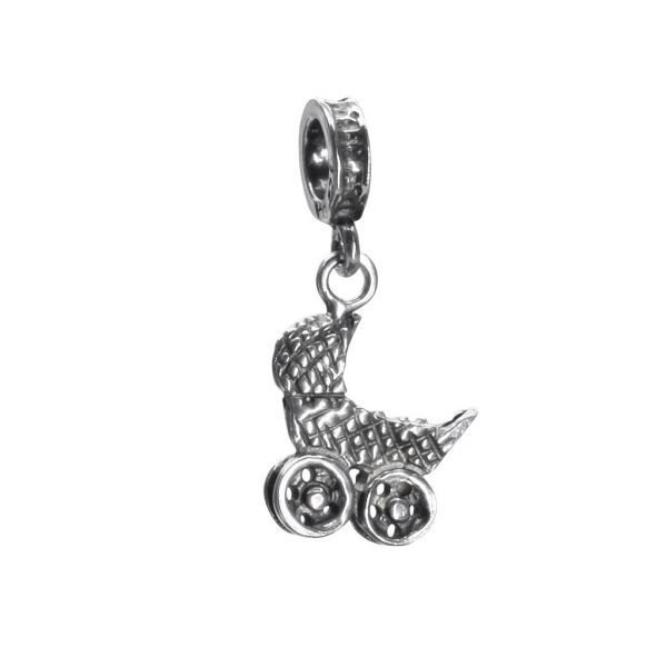 Bonaroca Charm Kinderwagen/ Öse, Sterling Silber 4533