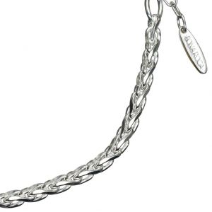 Kette Zopf 81242 Sterling Silber